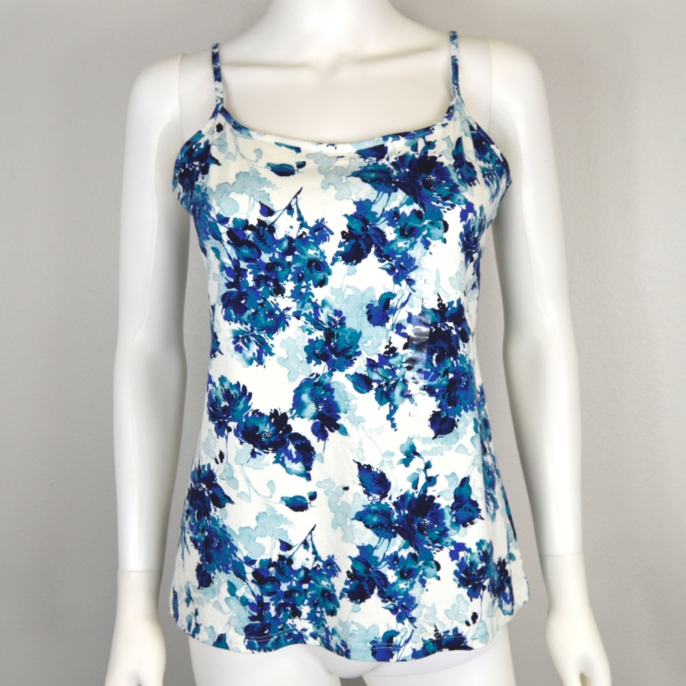 LOFT Floral Tank Top
